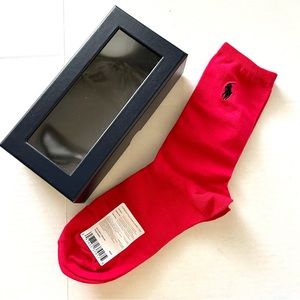 Ralph Lauren Red Socks